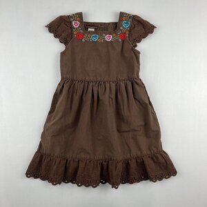 Tea Collection Embroidered Button Back Dress 4